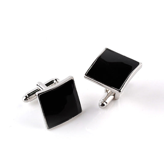 DapperDrips - Personalized Fashion Square Oil Dripping Cufflinks for Men (USA & Canada) Roljord