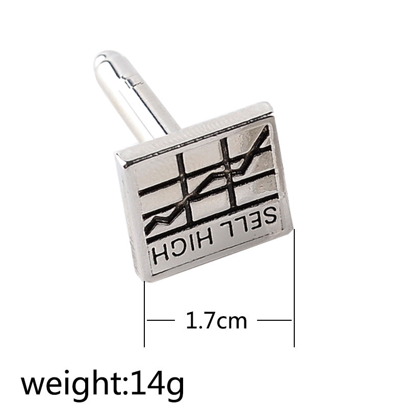 'Chic French Couture Cufflinks - Effortless Style for the Modern Gentleman" Roljord