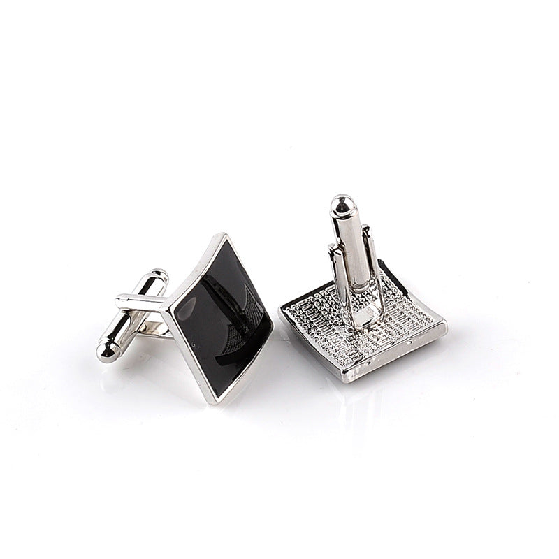 DapperDrips - Personalized Fashion Square Oil Dripping Cufflinks for Men (USA & Canada) Roljord