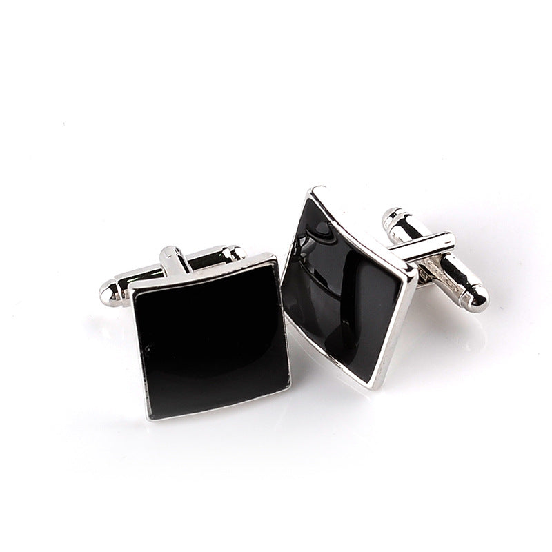 DapperDrips - Personalized Fashion Square Oil Dripping Cufflinks for Men (USA & Canada) Roljord