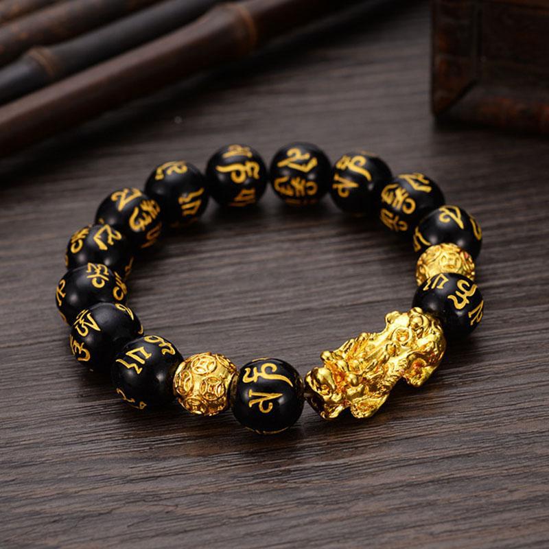 "ZenVibe Retro Six Character Mantra Beads Bracelet - USA & Canada Exclusive" Roljord