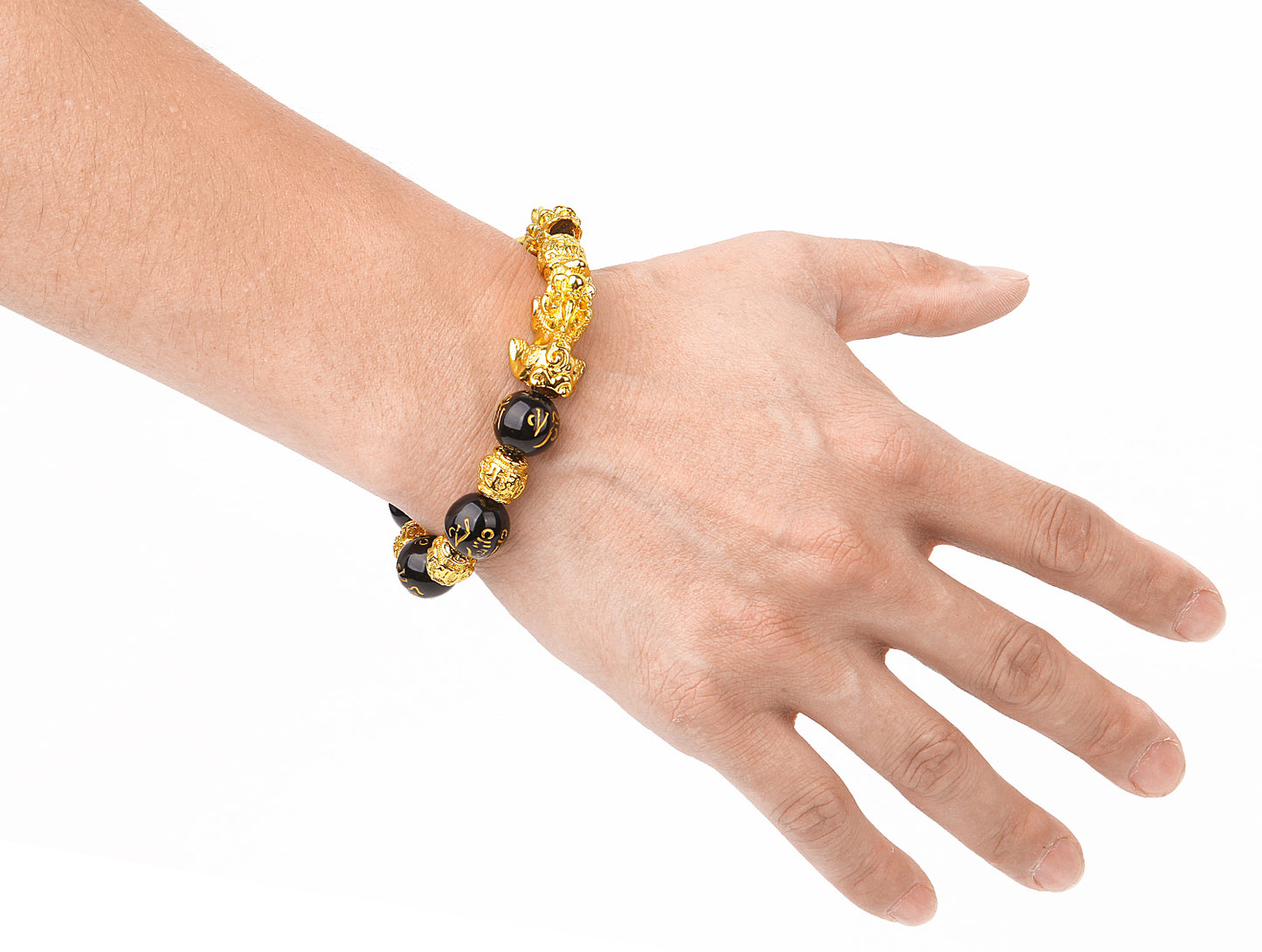 "ZenVibe Retro Six Character Mantra Beads Bracelet - USA & Canada Exclusive" Roljord