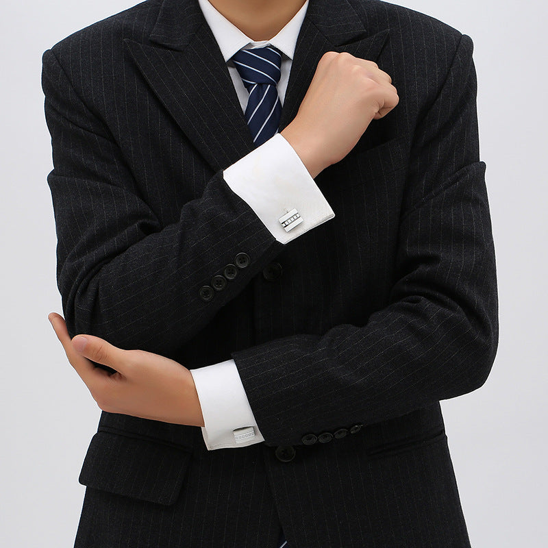 "Classic Film Tape French Cufflinks - Stylish Men's Fashion" Roljord
