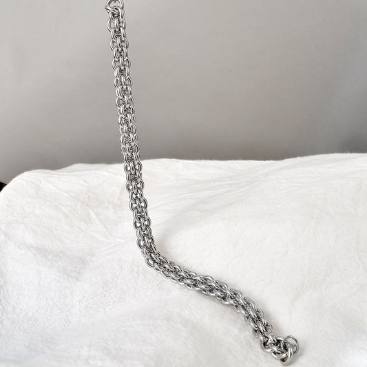 "Braided Titan: Gen Z's Ultimate Hip-Hop Punk Wrist Flex"