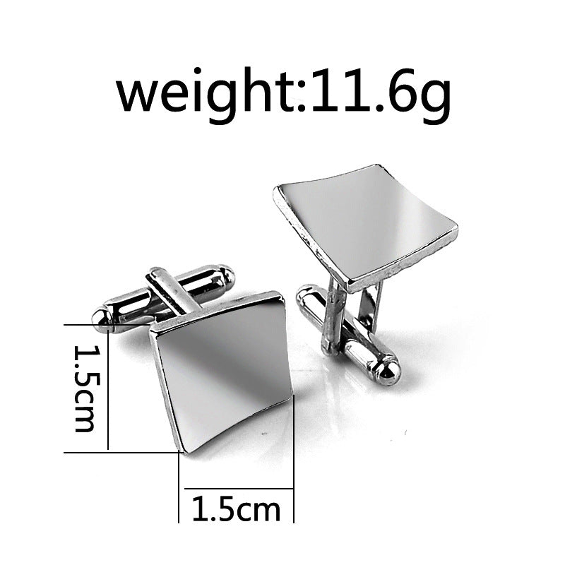 "EliteSteel Engraved Men's Shirt Cufflinks - North American Collection" Roljord