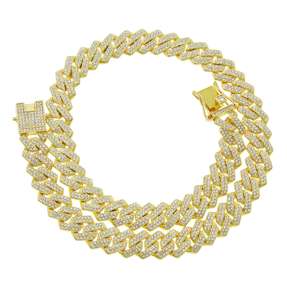 Copper Zircon Diamond Necklace Roljord - Roljord