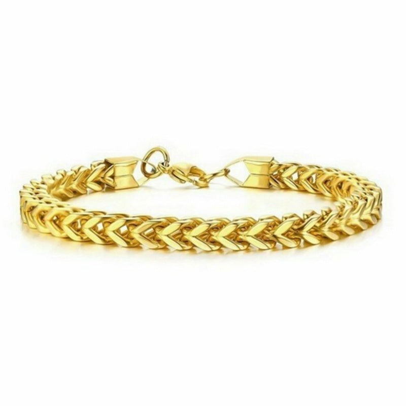 Bold Link Stainless Steel Chain Bracelet for Men