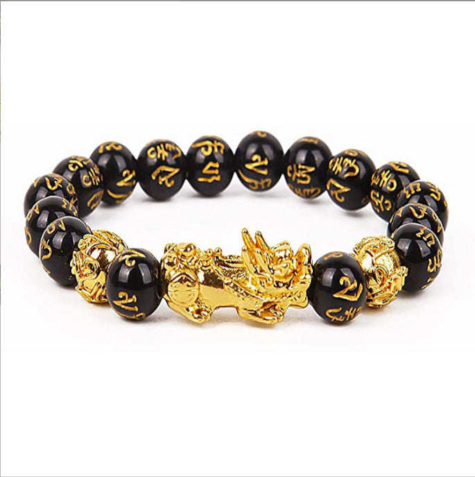 "ZenVibe Retro Six Character Mantra Beads Bracelet - USA & Canada Exclusive" Roljord