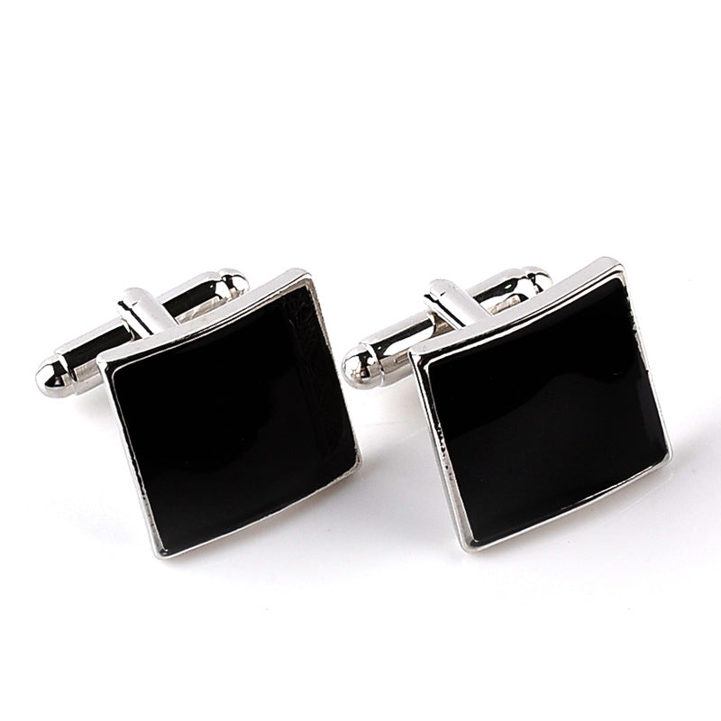 DapperDrips - Personalized Fashion Square Oil Dripping Cufflinks for Men (USA & Canada) Roljord