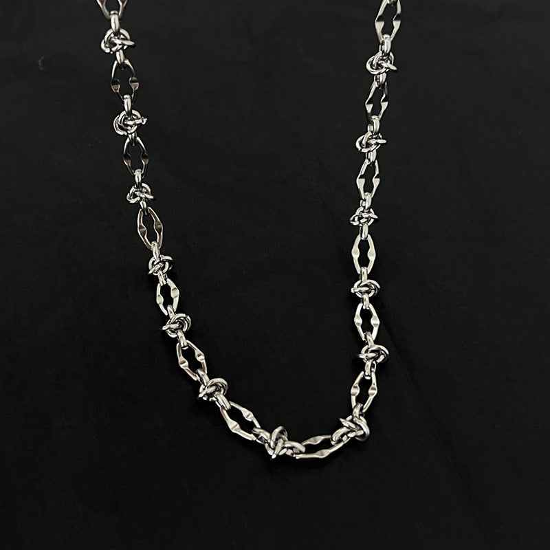 Titanium Steel Hip Hop Necklace for Men