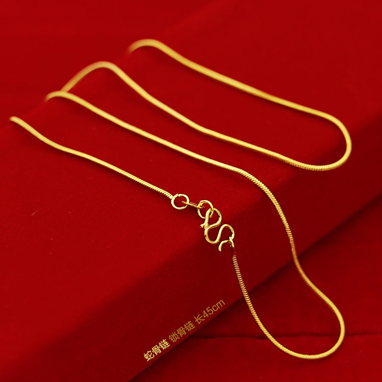 "GoldGlow: Chic Charm Pendant"