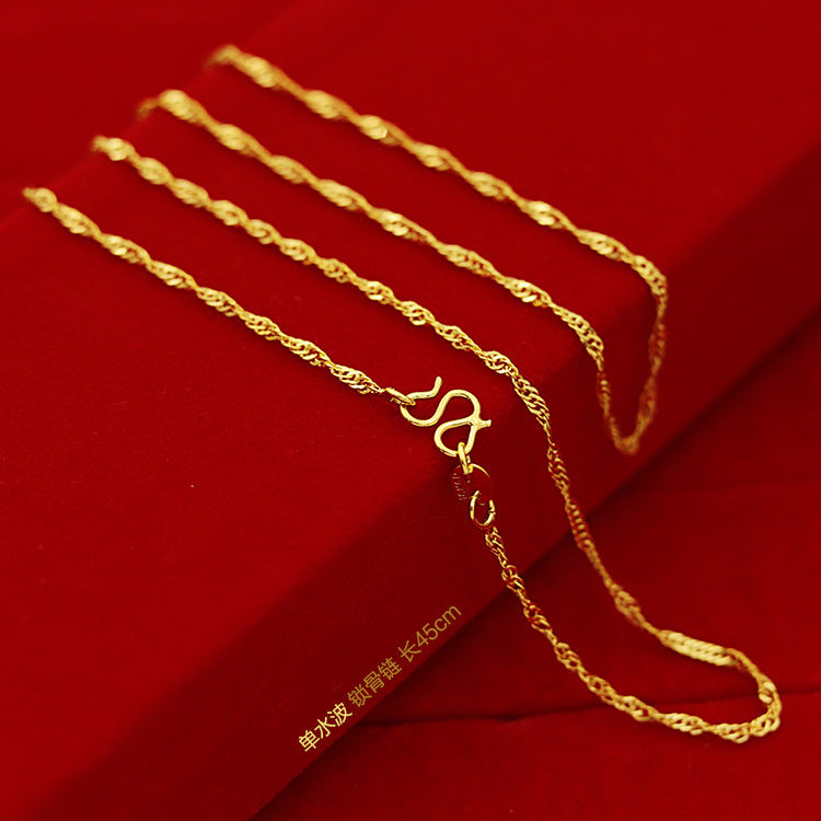 "GoldGlow: Chic Charm Pendant"
