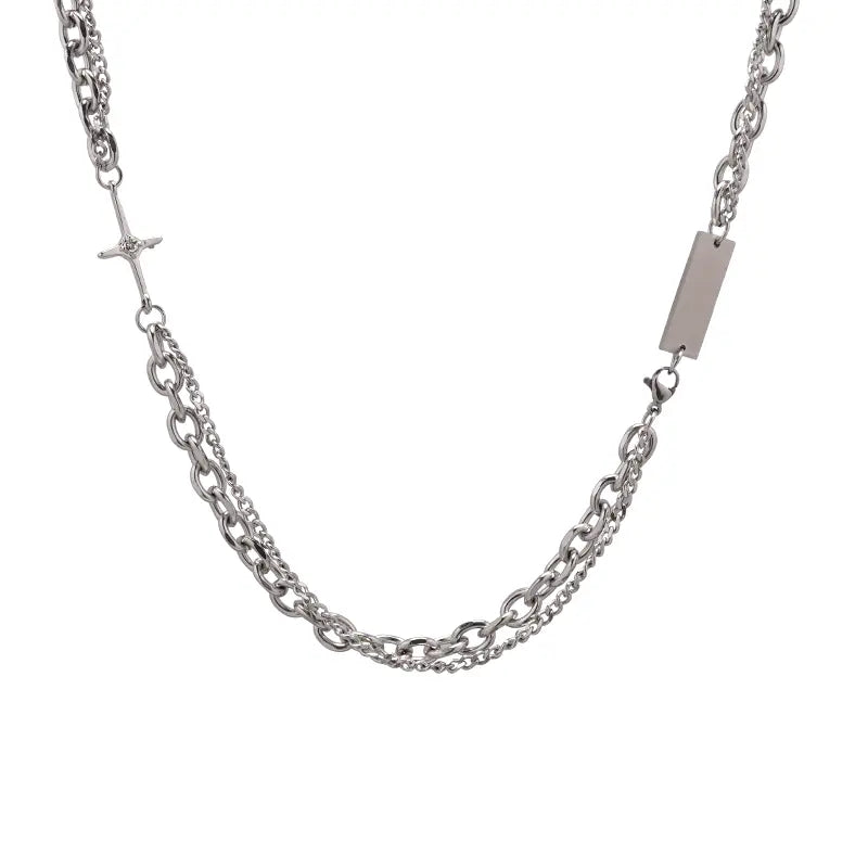 "Celestial Elegance Double-Layer Necklace | Shop USA & Canada" Roljord