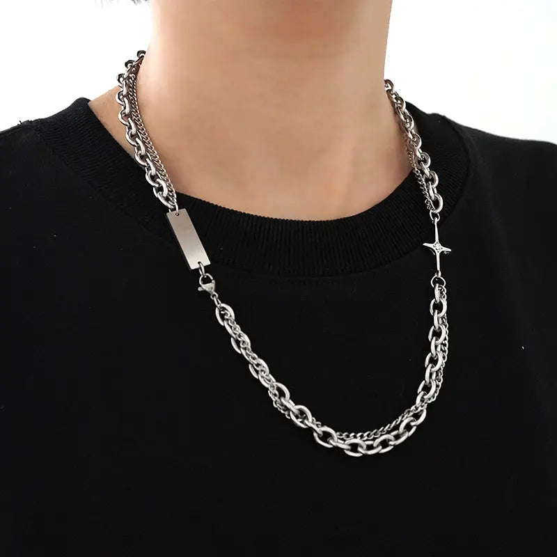"Celestial Elegance Double-Layer Necklace | Shop USA & Canada" Roljord
