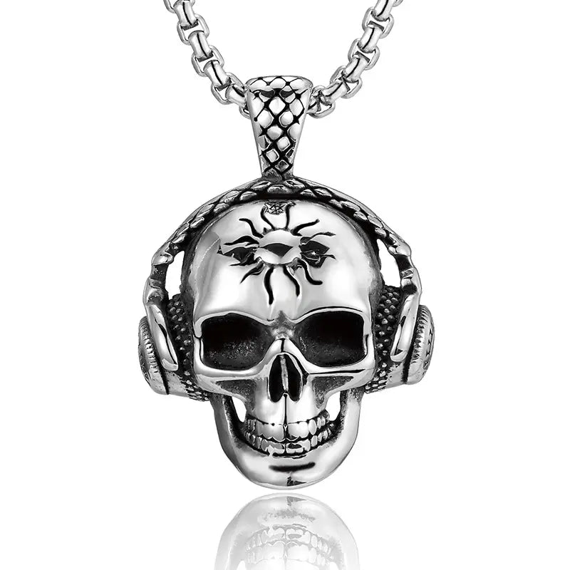 "Roljord GeoSteel Vintage Pendant Necklace | Men's Fashion | Titanium Steel | USA & Canada" Roljord