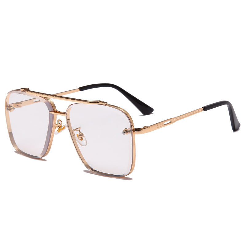 GeoShield Vintage Metal Sunglasses | Stylish Shades for USA and Canada Roljord