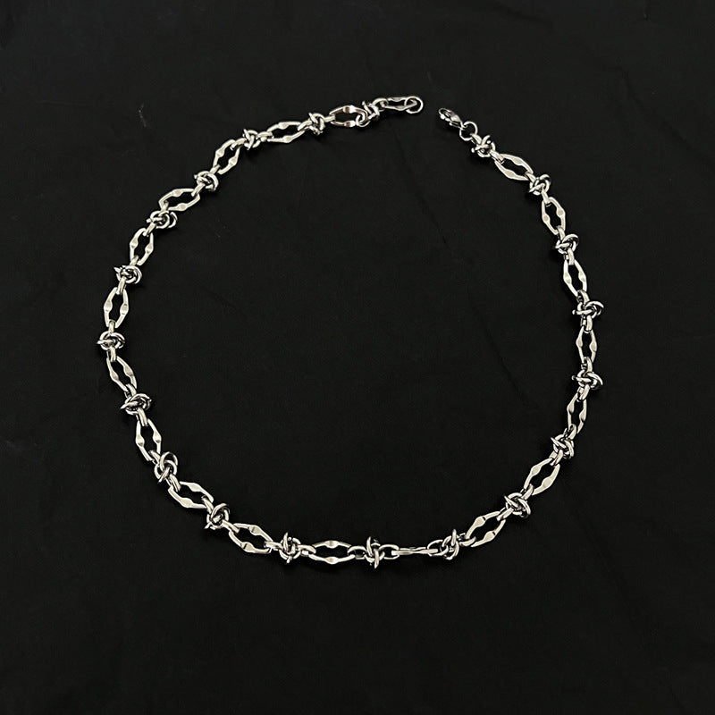 Titanium Steel Hip Hop Necklace for Men