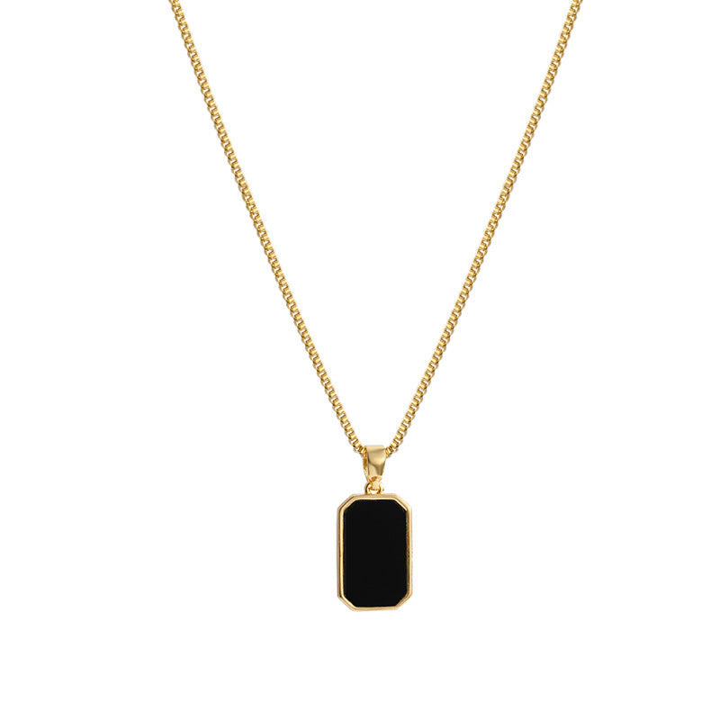 "NeoRect: Urban Pendant Necklace"