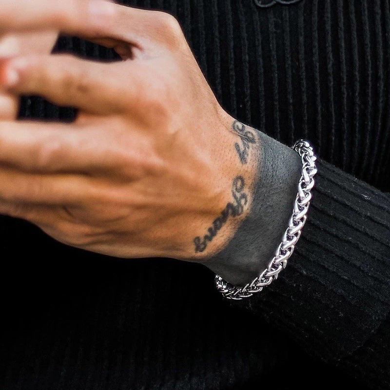 "Arctic Breeze Titanium Steel Keel Bracelet: Embrace Style and Strength" Roljord