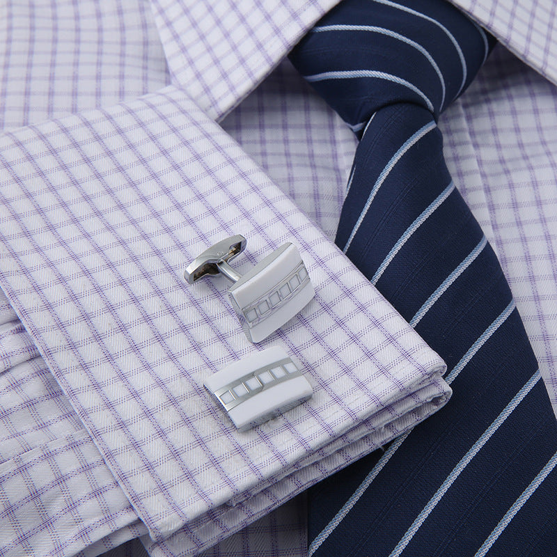 "Classic Film Tape French Cufflinks - Stylish Men's Fashion" Roljord