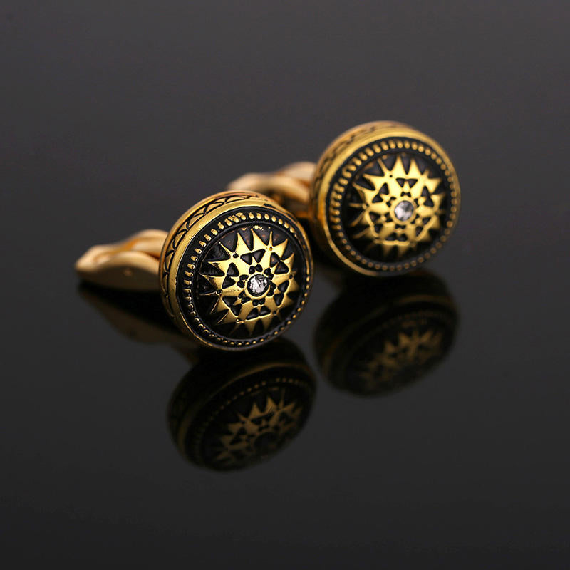 "MapleDiamond Patterned Cufflinks for Men in USA & Canada" Roljord