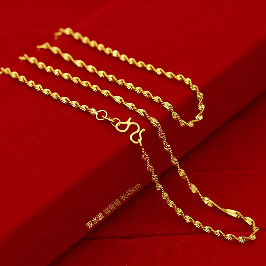 "GoldGlow: Chic Charm Pendant"