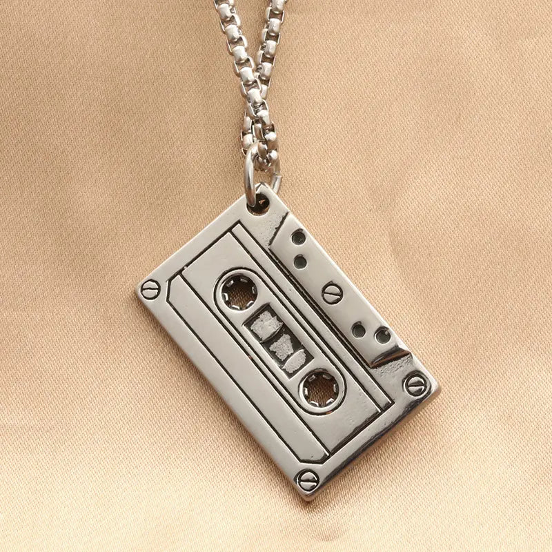 "Roljord GeoSteel Vintage Pendant Necklace | Men's Fashion | Titanium Steel | USA & Canada" Roljord