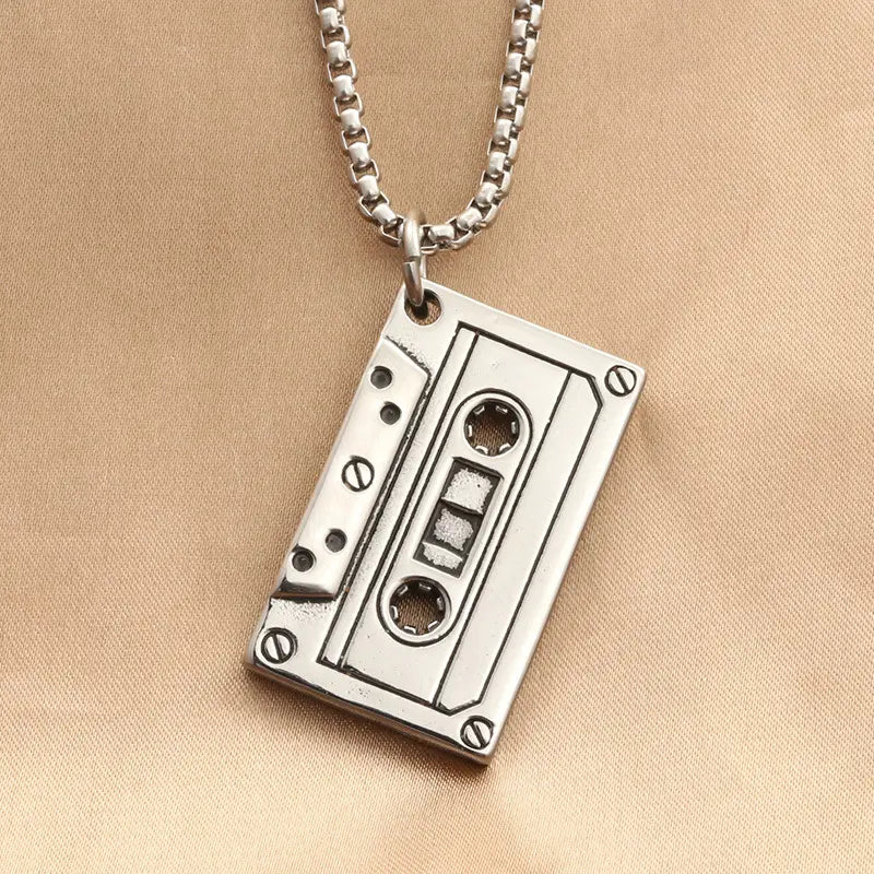 "Roljord GeoSteel Vintage Pendant Necklace | Men's Fashion | Titanium Steel | USA & Canada" Roljord