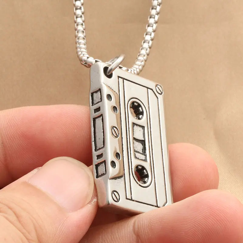 "Roljord GeoSteel Vintage Pendant Necklace | Men's Fashion | Titanium Steel | USA & Canada" Roljord